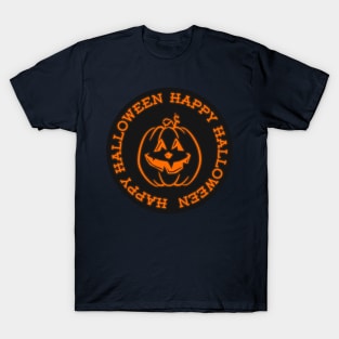 Happy Halloween Pumpkin T-Shirt